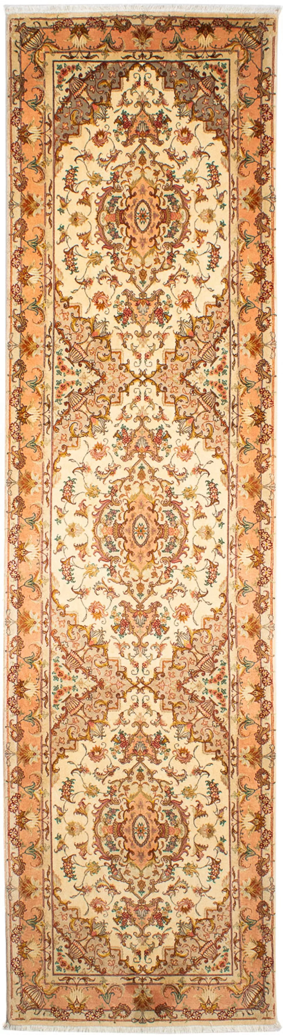 morgenland Orientteppich »Perser - Täbriz - Royal - 314 x 87 cm - beige«, r günstig online kaufen