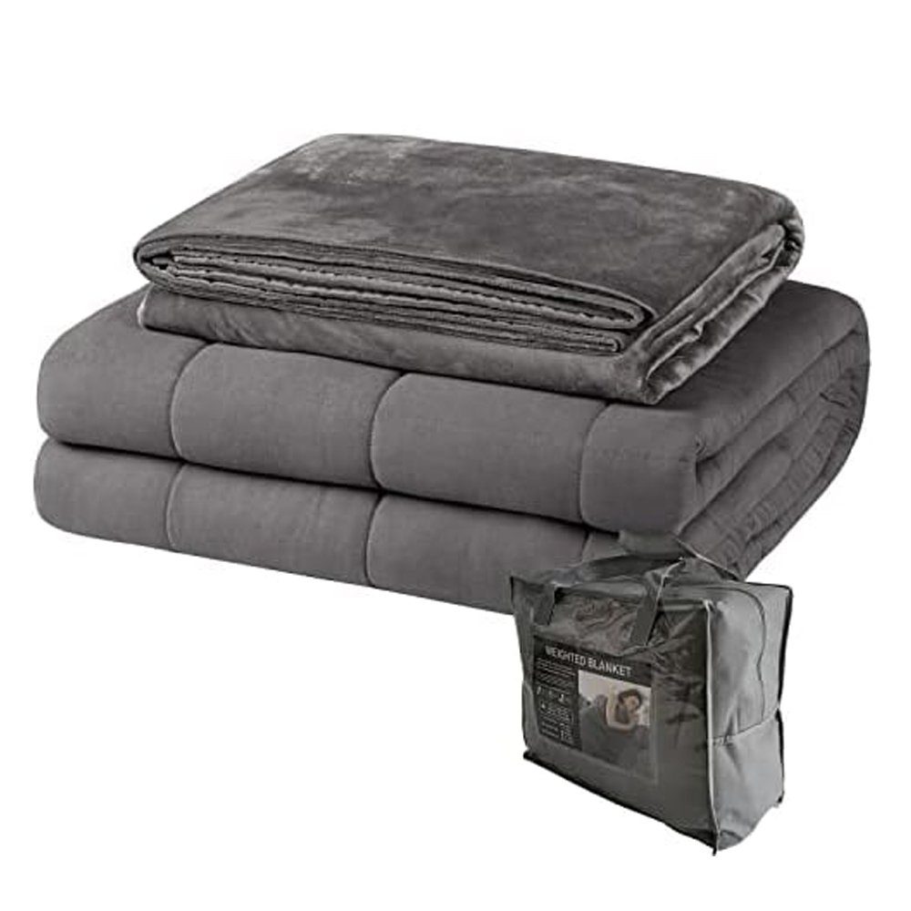 EUGAD Gewichtsdecke, Bezug: Baumwolle, 7 kg, günstig online kaufen