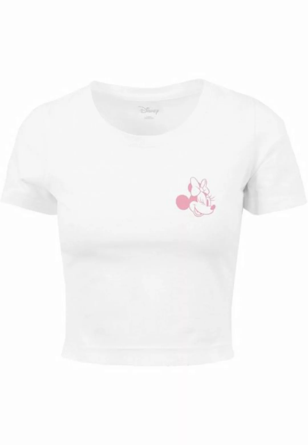 Merchcode T-Shirt Merchcode Damen Ladies Minnie Mouse Wink Tee (1-tlg) günstig online kaufen