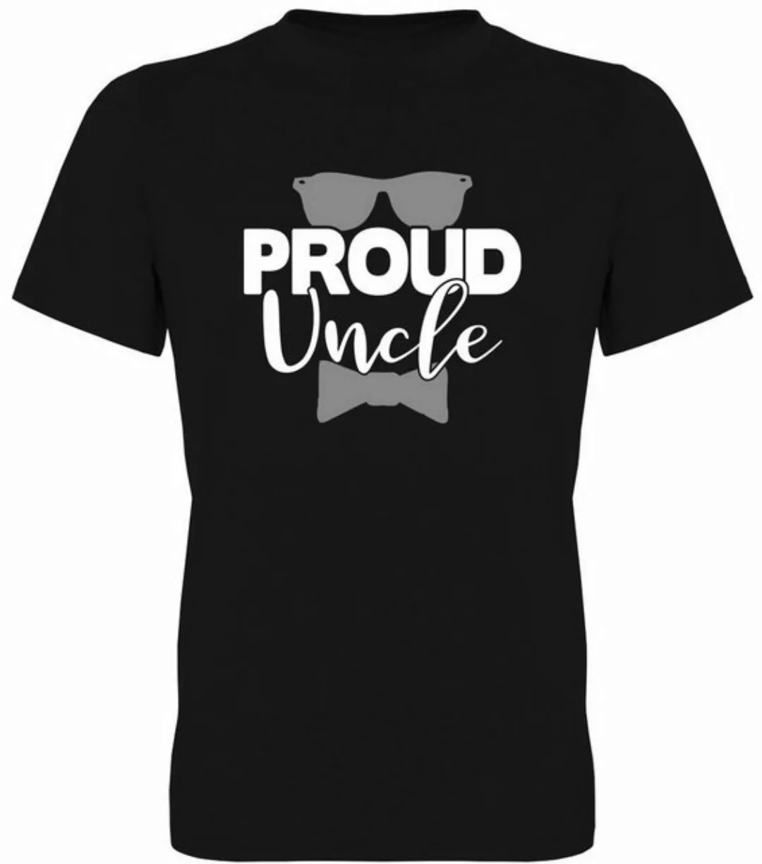 G-graphics T-Shirt Proud Uncle Herren T-Shirt, mit Frontprint, mit Spruch / günstig online kaufen