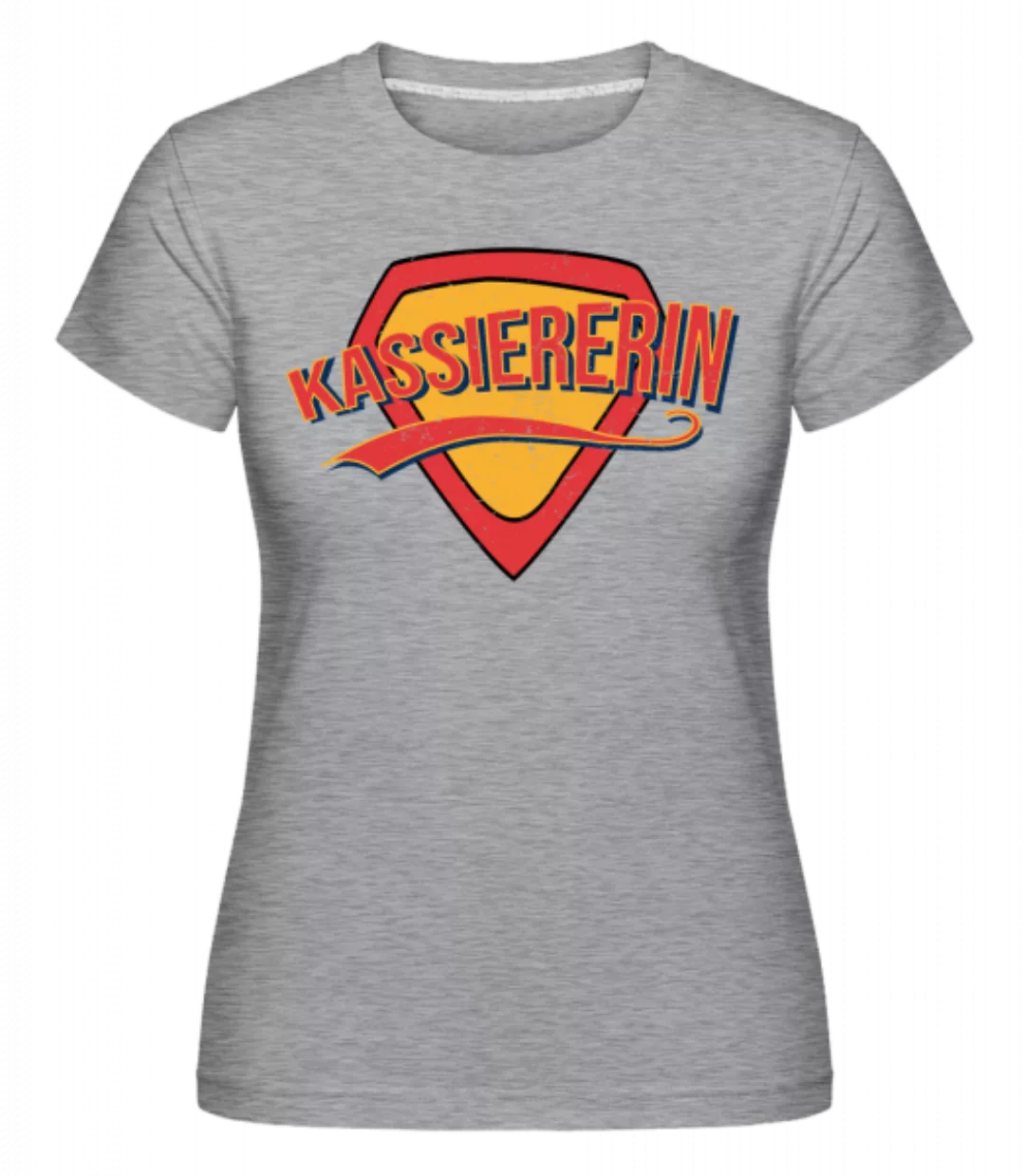Superheldin Kassiererin · Shirtinator Frauen T-Shirt günstig online kaufen