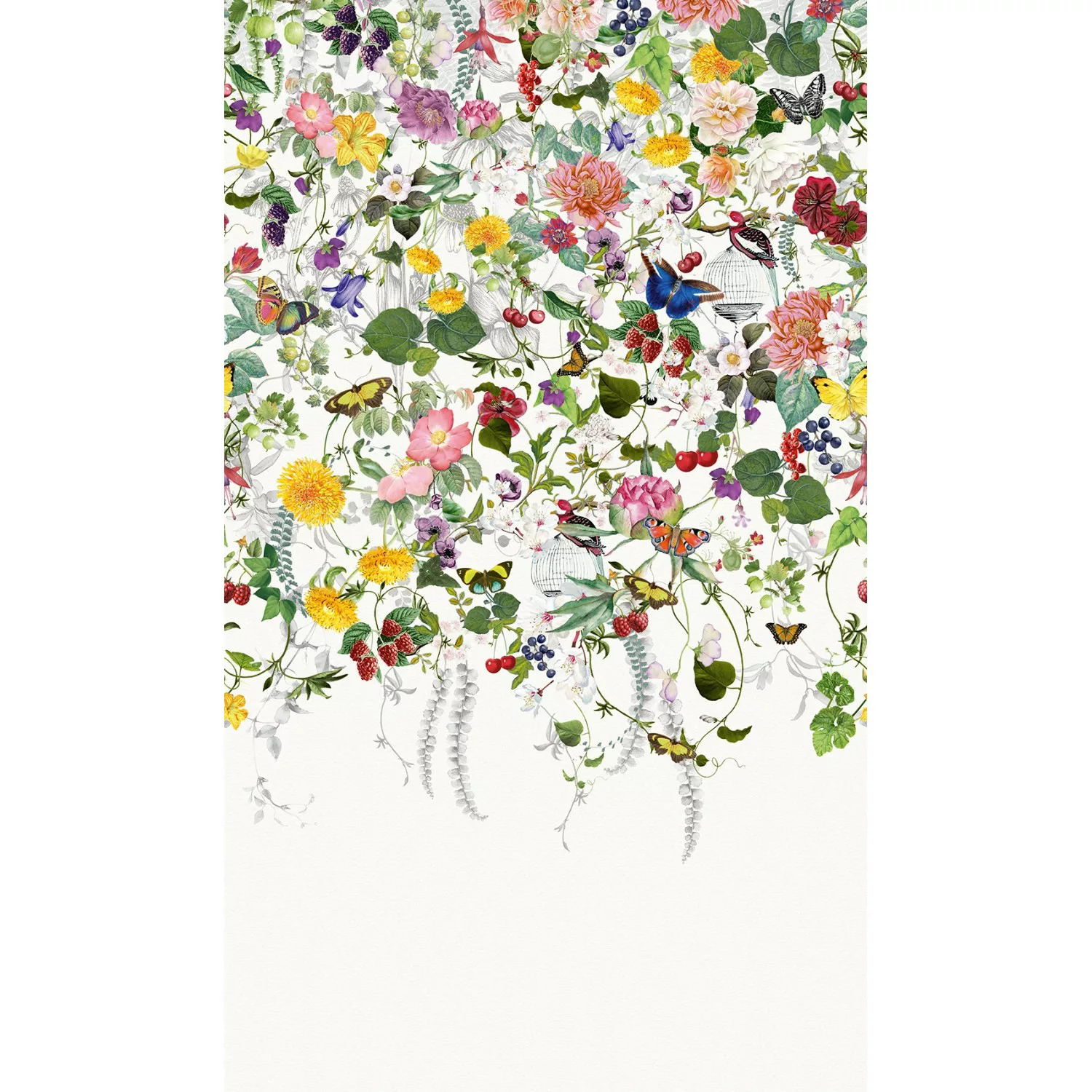 Marburg Fototapete Smart Art Gallery Floral Modern Weiß FSC® günstig online kaufen