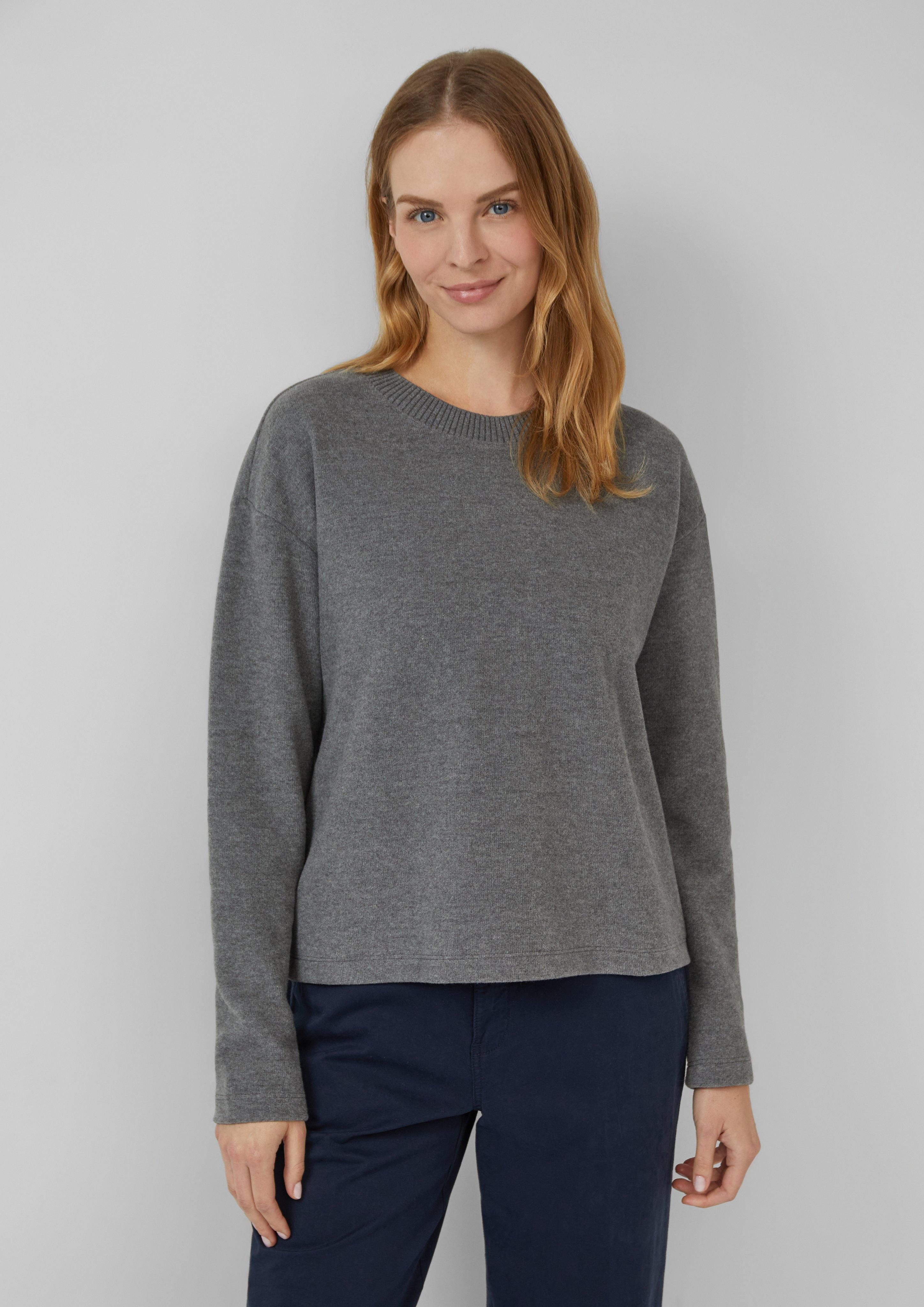 s.Oliver Sweatshirt Flauschiges Sweatshirt günstig online kaufen