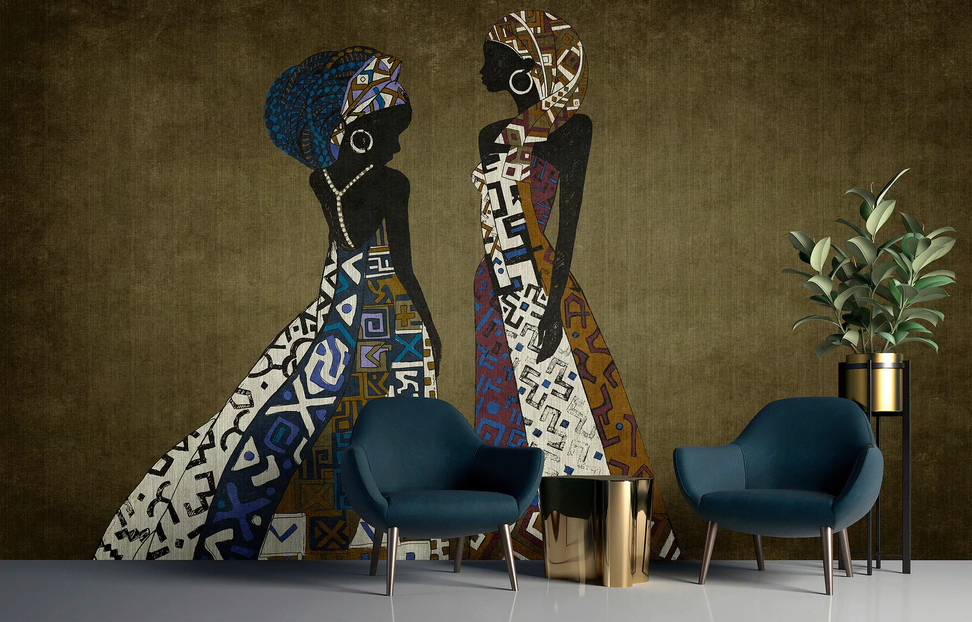 living walls Fototapete »Walls by Patel Nairobi« günstig online kaufen