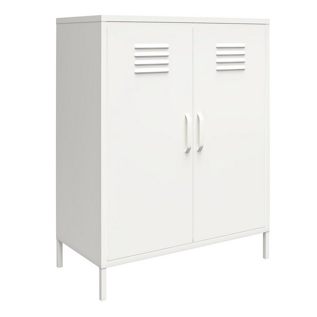 loft24 Mehrzweckschrank Mission District Highboard aus Metall, 2 Türen, Spi günstig online kaufen