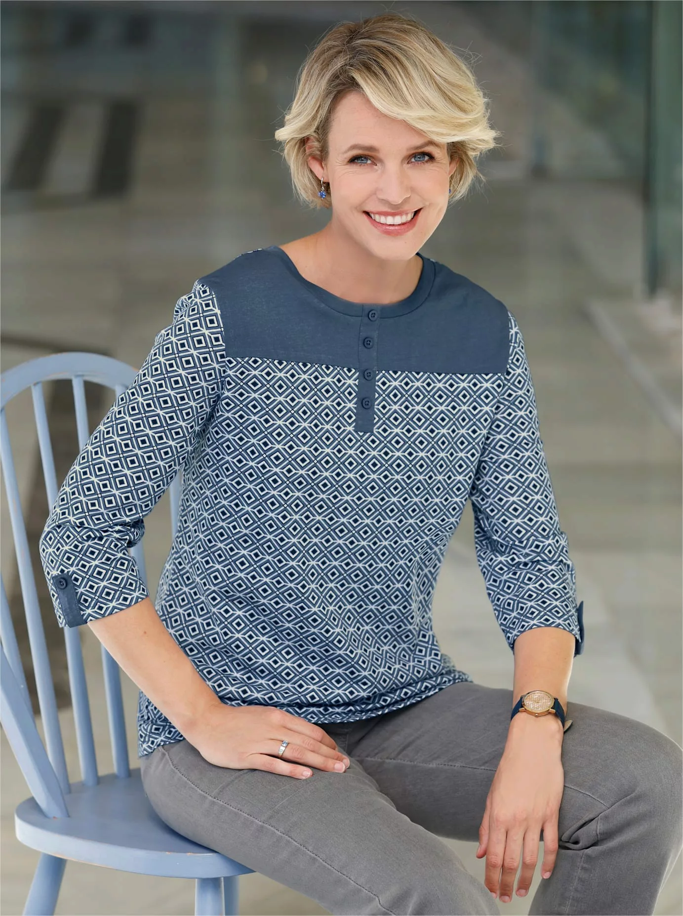 Classic Basics 3/4-Arm-Shirt "3/4-Arm-Shirt", (1 tlg.) günstig online kaufen