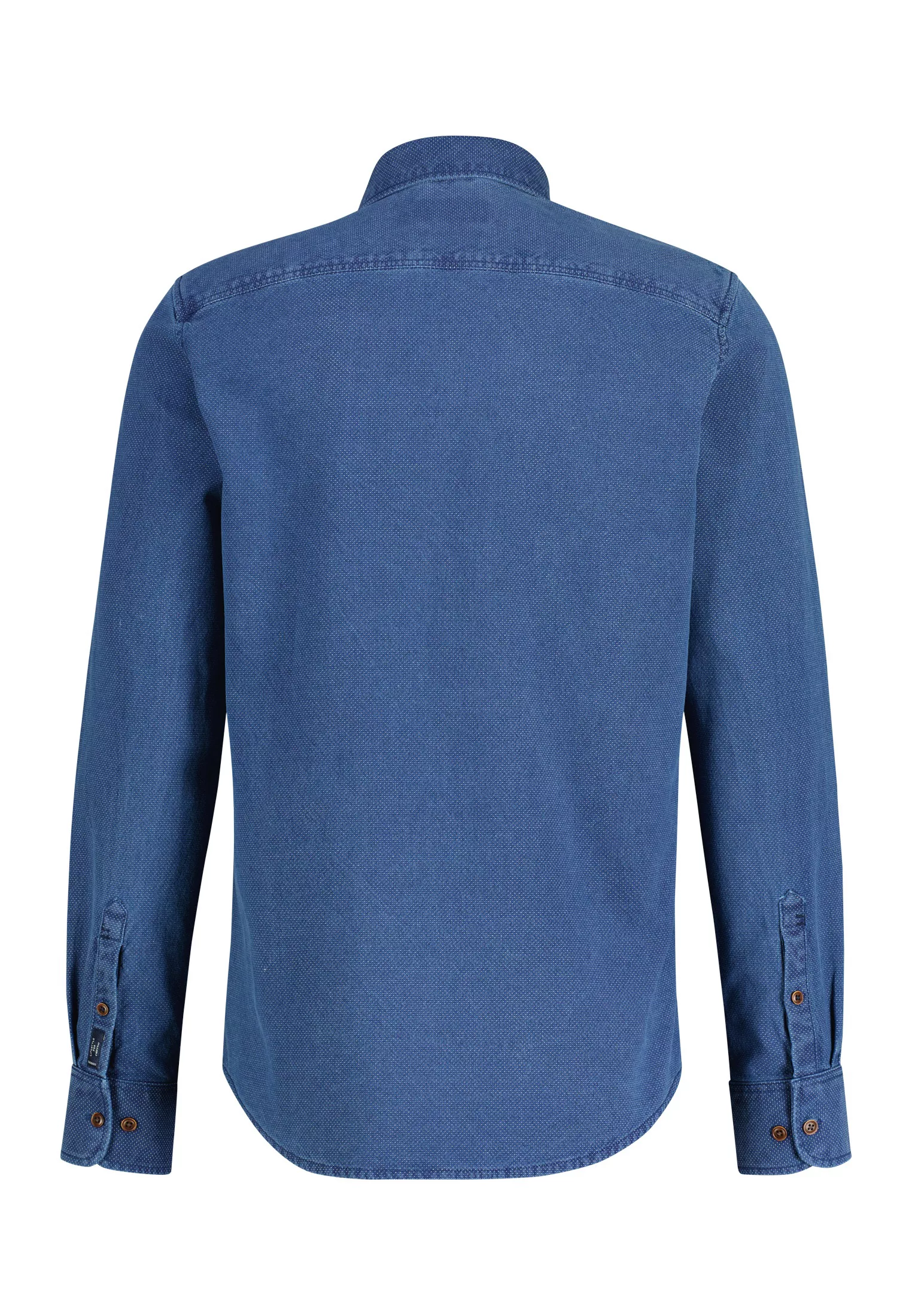 LERROS Langarmhemd "LERROS Hemdenstyle, Indigo-Look" günstig online kaufen
