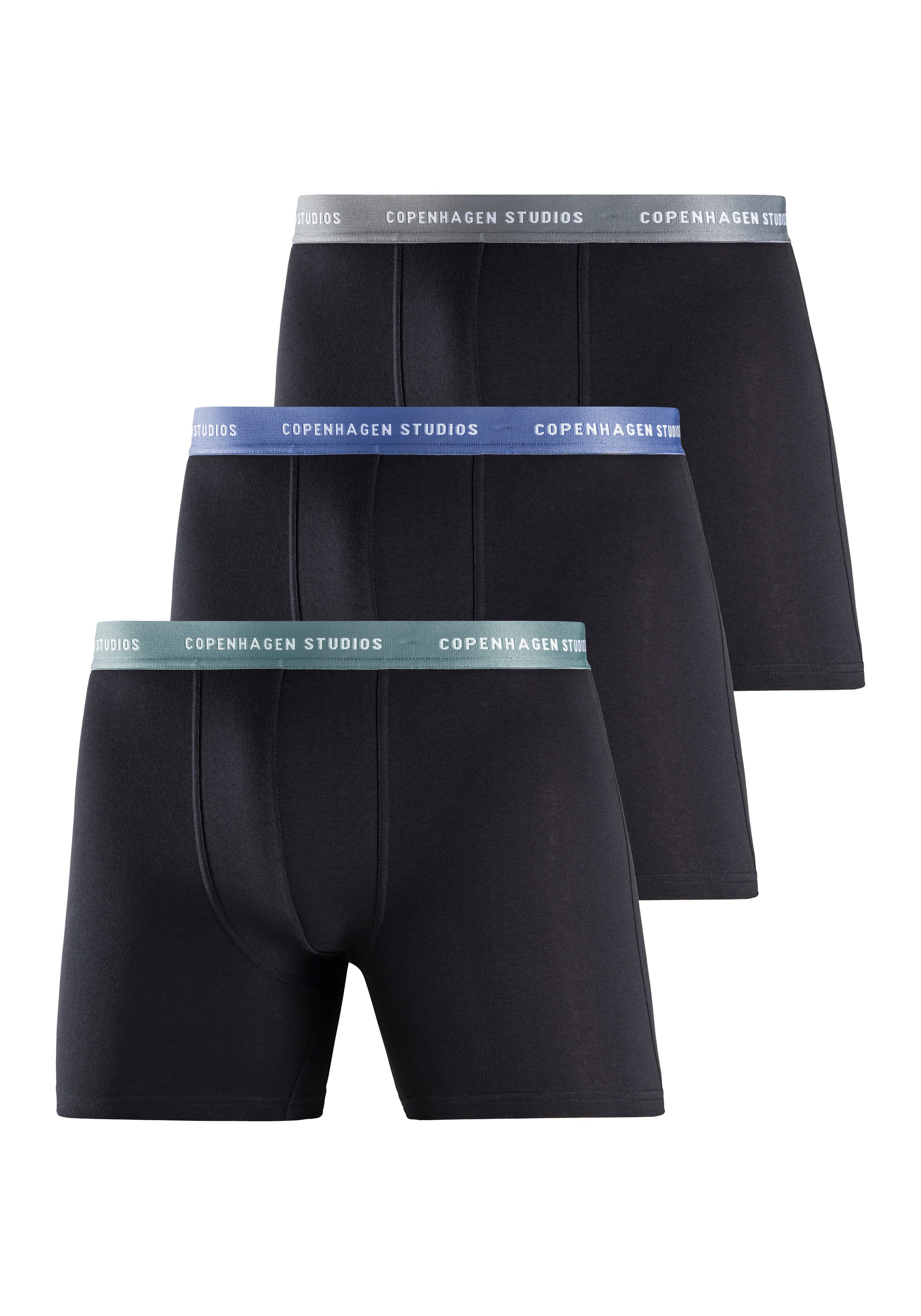 Copenhagen Studios Langer Boxer "Boxershorts für Herren", (3 St.), mit läng günstig online kaufen