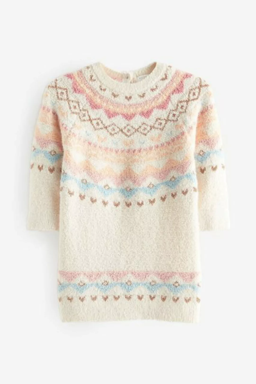 Next Strickkleid Pulloverkleid mit Norwegermuster (1-tlg) günstig online kaufen