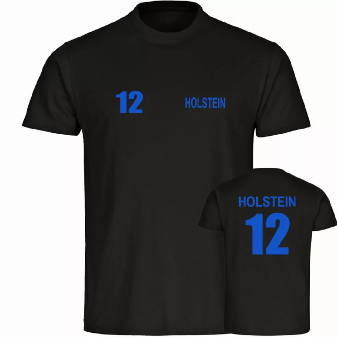 multifanshop T-Shirt Herren Holstein - Trikot Nummer 12 - Männer günstig online kaufen