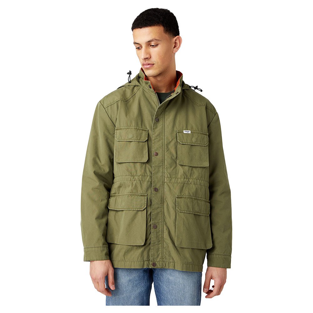 Wrangler Field Jacke L Ivy Green günstig online kaufen