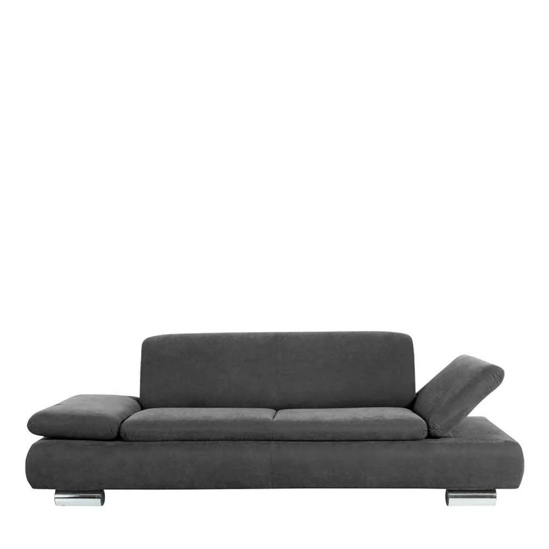 Sofa in Anthrazit Fußgestell aus Metall günstig online kaufen