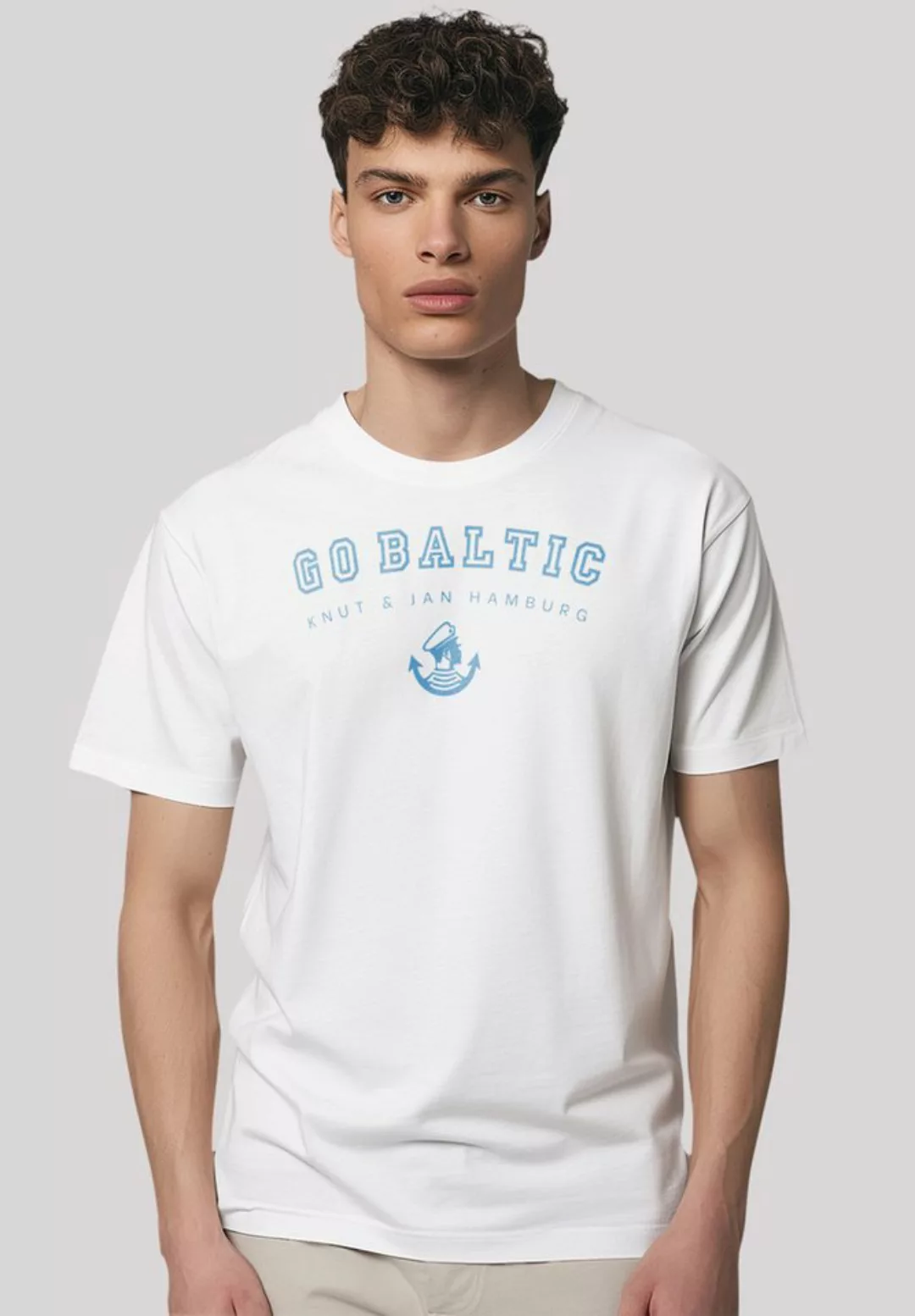 F4NT4STIC T-Shirt "Go Baltic Knut & Jan Hamburg", Premium Qualität günstig online kaufen