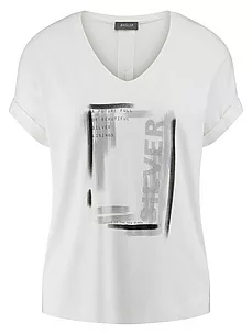 Jersey-Shirt BASLER weiss günstig online kaufen