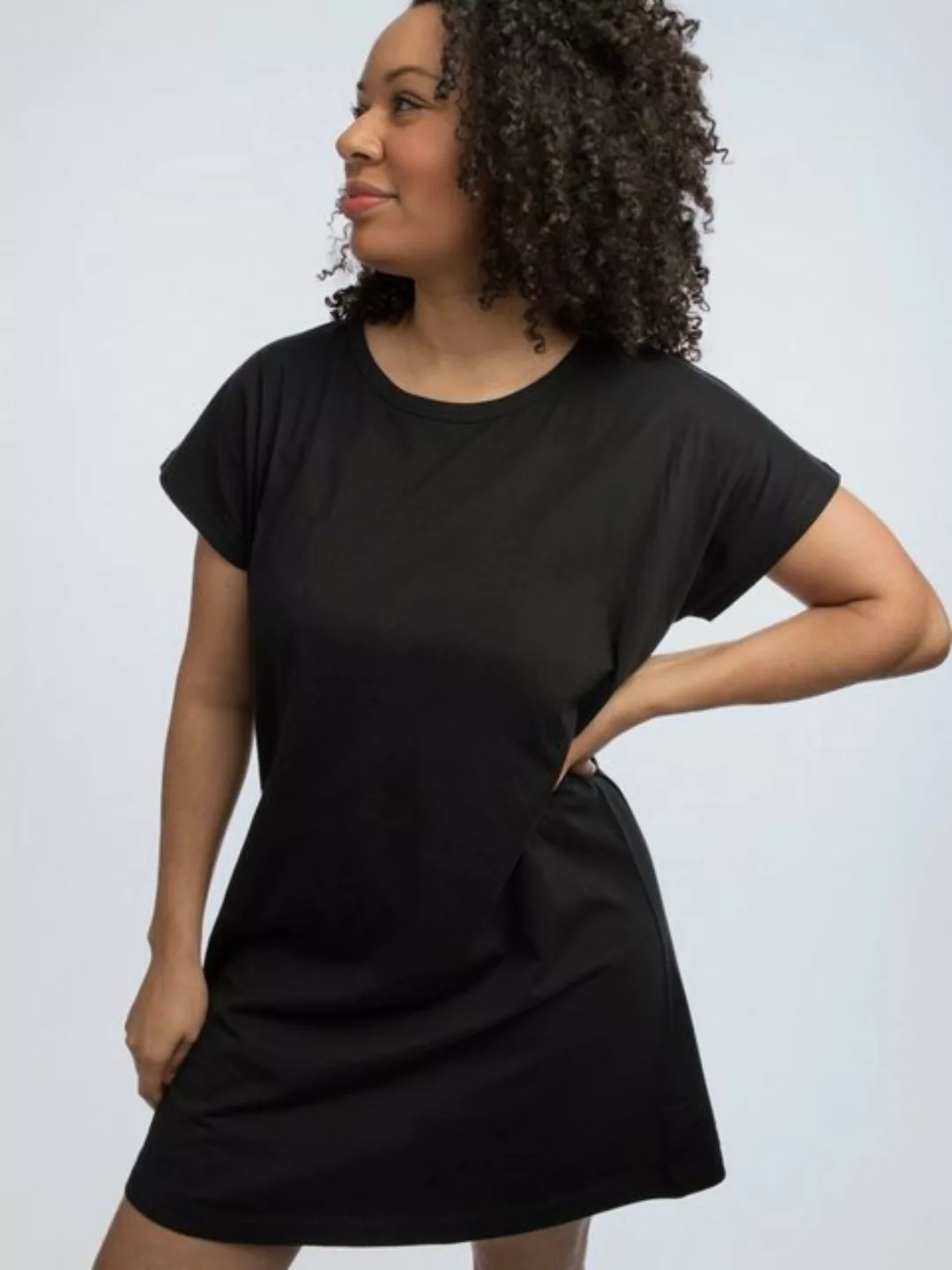 Lockeres T-shirt Kleid günstig online kaufen