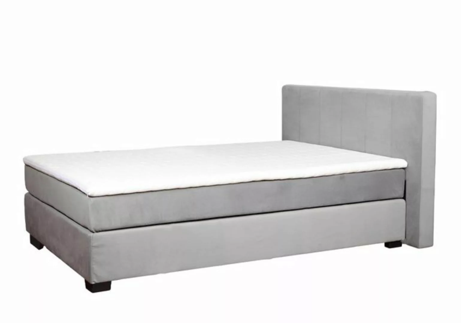 Xlmoebel Bett Neu Grau 140x200cm Boxspring Ehebett Polsterbett mit elegante günstig online kaufen