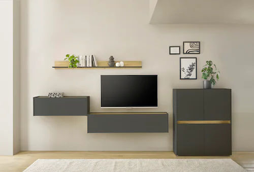 INOSIGN Büromöbel-Set "CiTY/GiRON", (Set, 4 tlg.), Wandsekretär, Home Offic günstig online kaufen