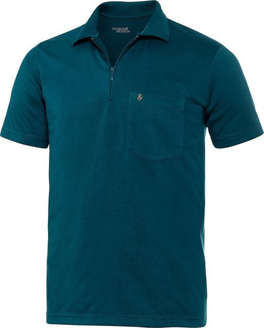 HENSON&HENSON Poloshirt Superweiches Jersey-Gewebe günstig online kaufen