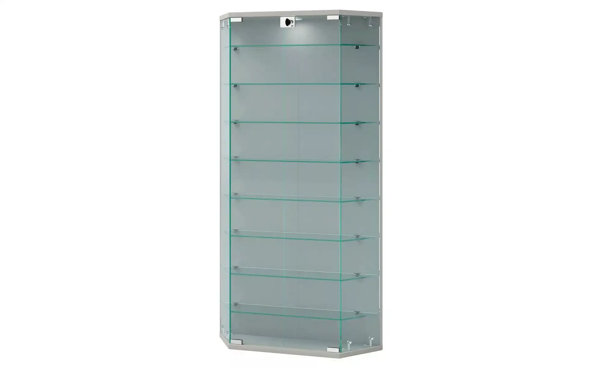 Hängevitrine  Benila ¦ silber ¦ Maße (cm): B: 83 H: 114 Schränke > Hängesch günstig online kaufen