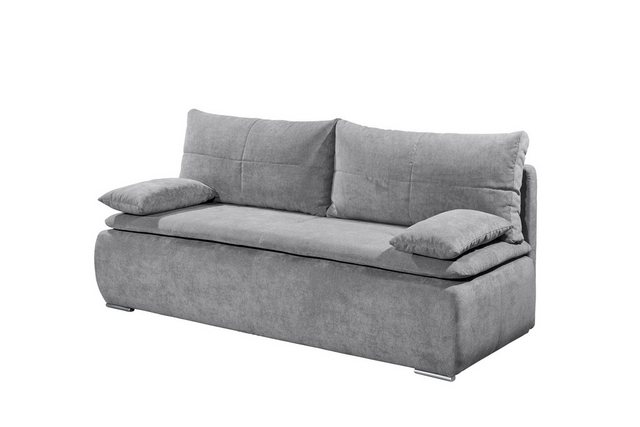 Black Red White Schlafsofa Liegefläche 208x160cm, dark grey - 208x102x95 (B günstig online kaufen