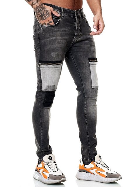 OneRedox Straight-Jeans J-8034C (Jeanshose Designerjeans Bootcut, 1-tlg., i günstig online kaufen