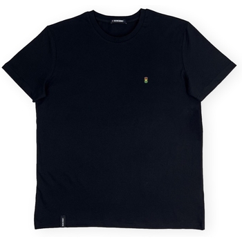 Organic Monkey  T-Shirts & Poloshirts T-Shirt Greenlight - Black günstig online kaufen