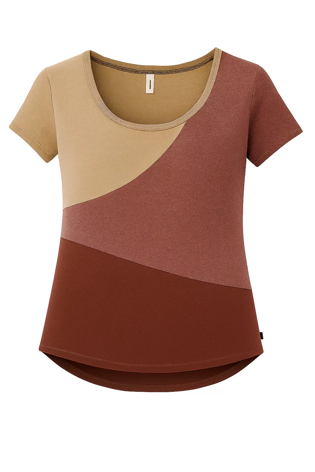 Ragwear Kurzarmshirt "MINT BLOCK O", mit Logo-Patches an Saum und Ärmel günstig online kaufen