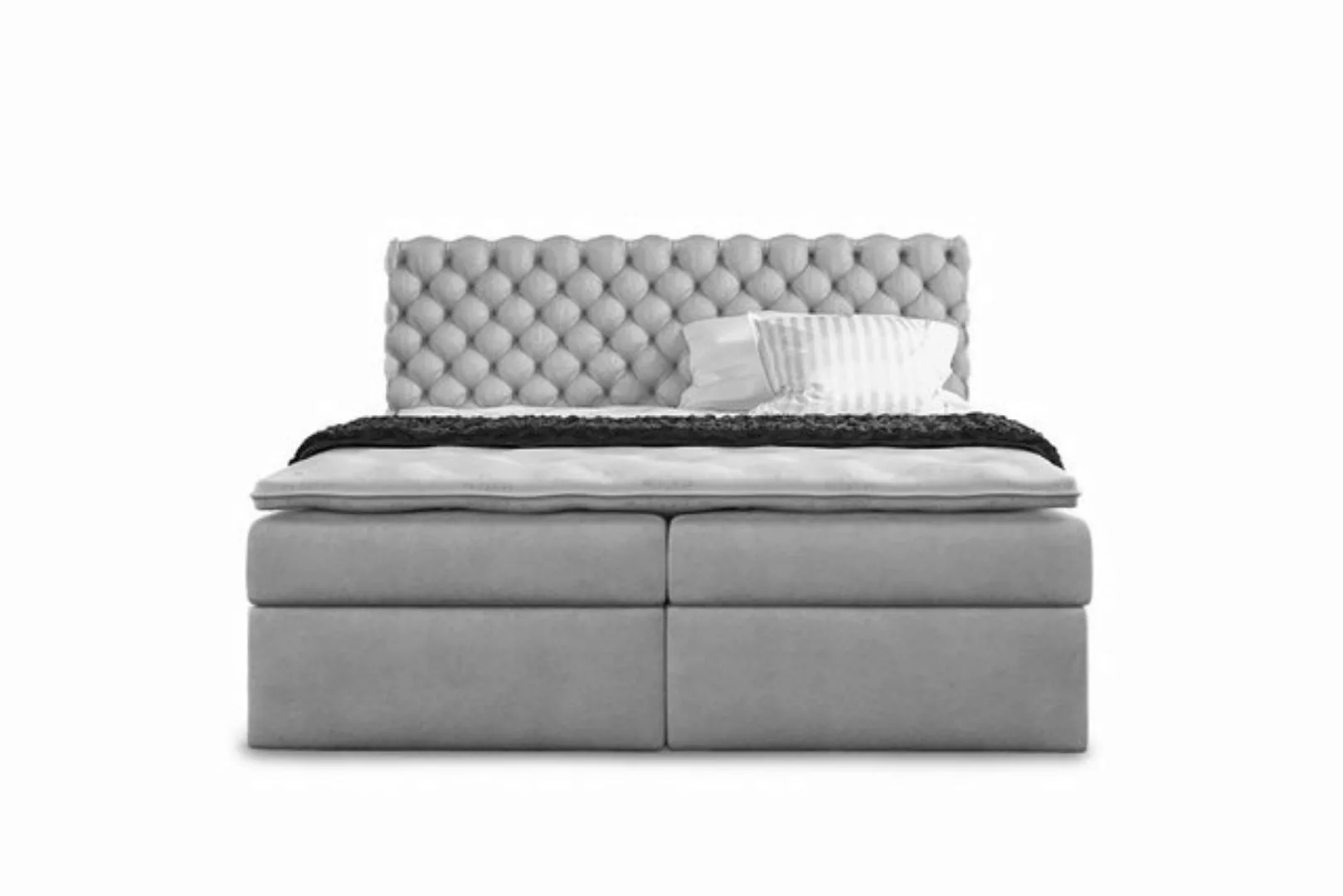 Stylefy Boxspringbett Alviero (Schlafzimmerbett, Bett), Design günstig online kaufen