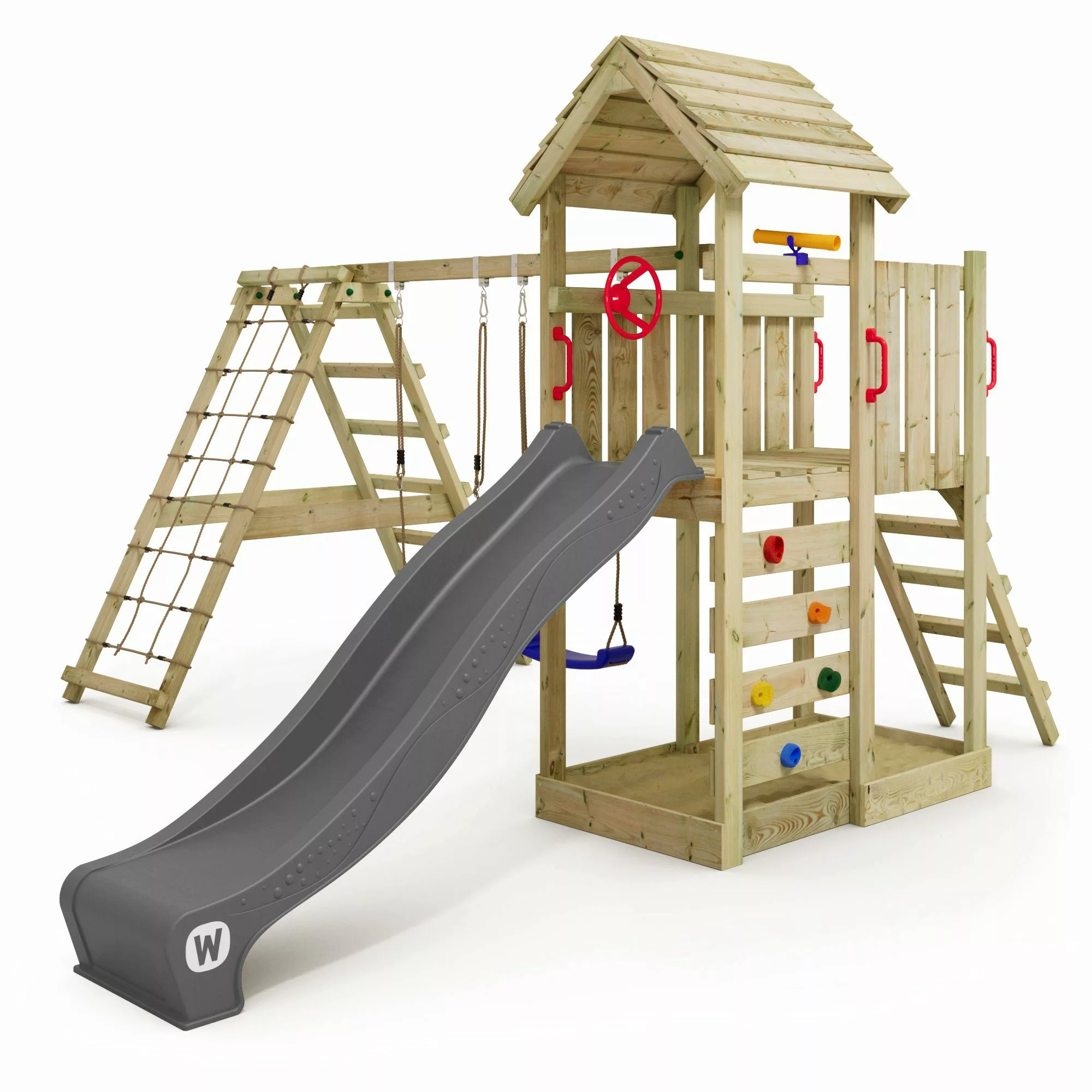 Wickey Spielturm RocketFlyer – Klettergerüst mit günstig online kaufen