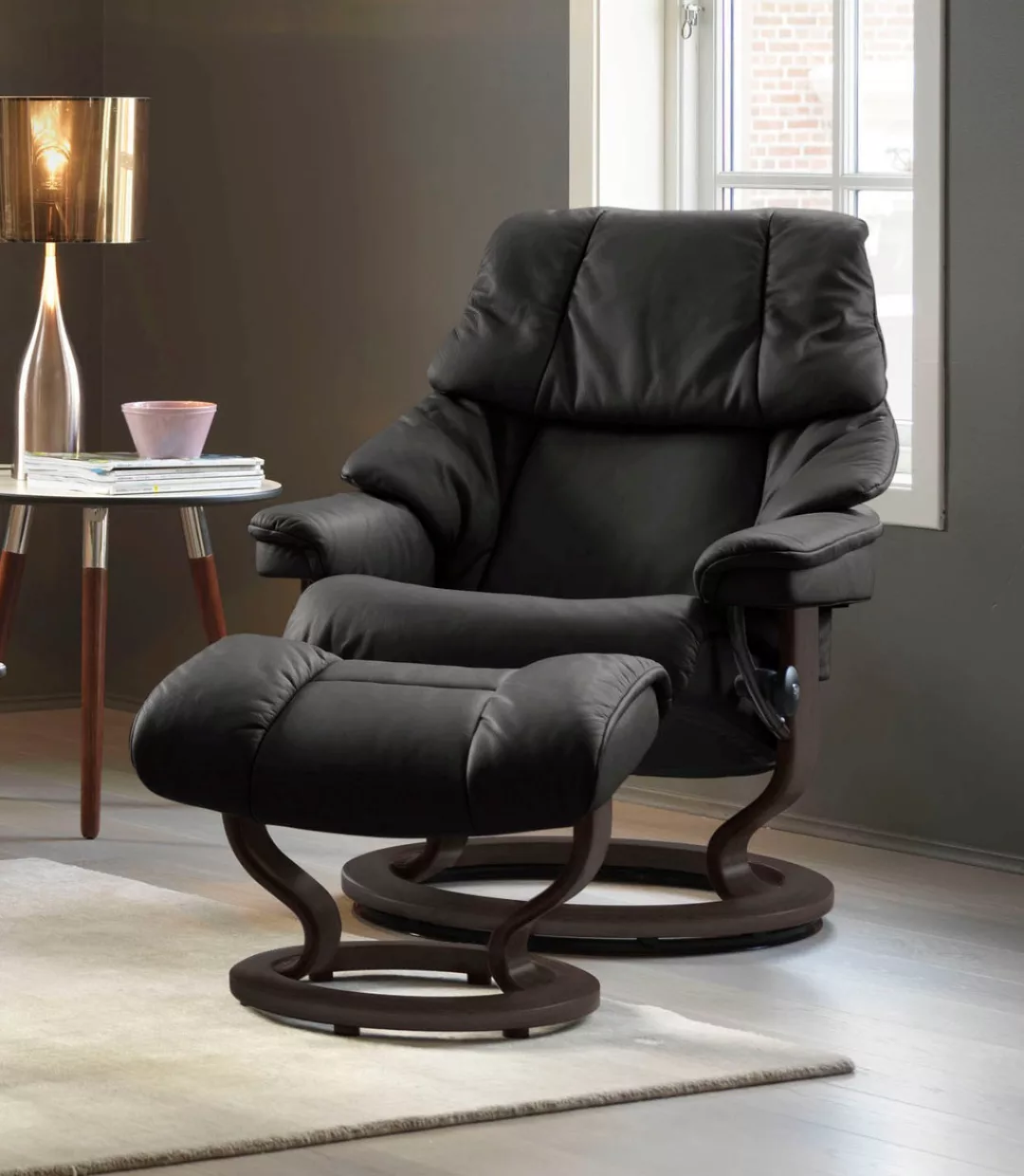 Stressless Relaxsessel-Set "Reno", mit Hocker, mit Classic Base, Größe S, M günstig online kaufen