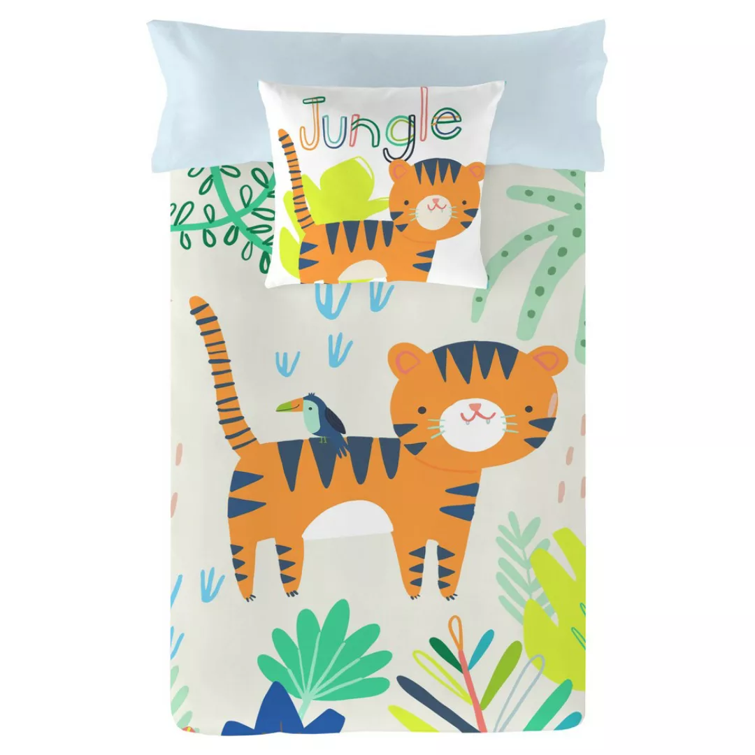Bettdeckenbezug Naturals Tiger (150 X 220 Cm) (einzelmatratze) günstig online kaufen