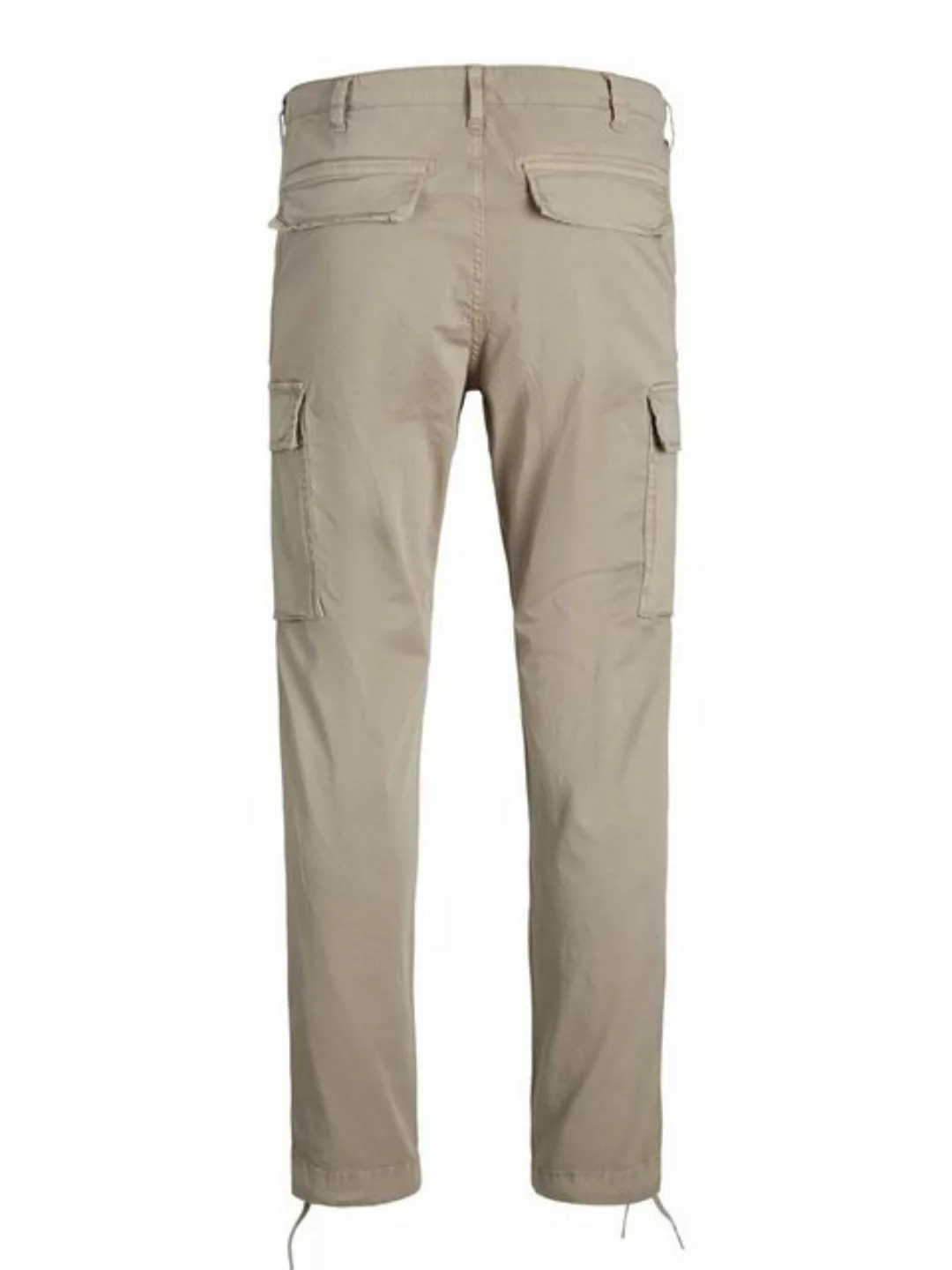 Jack & Jones Herren Cargohose JJPSTACE JJTUCKER -Tapered Fit - Grau Beige S günstig online kaufen