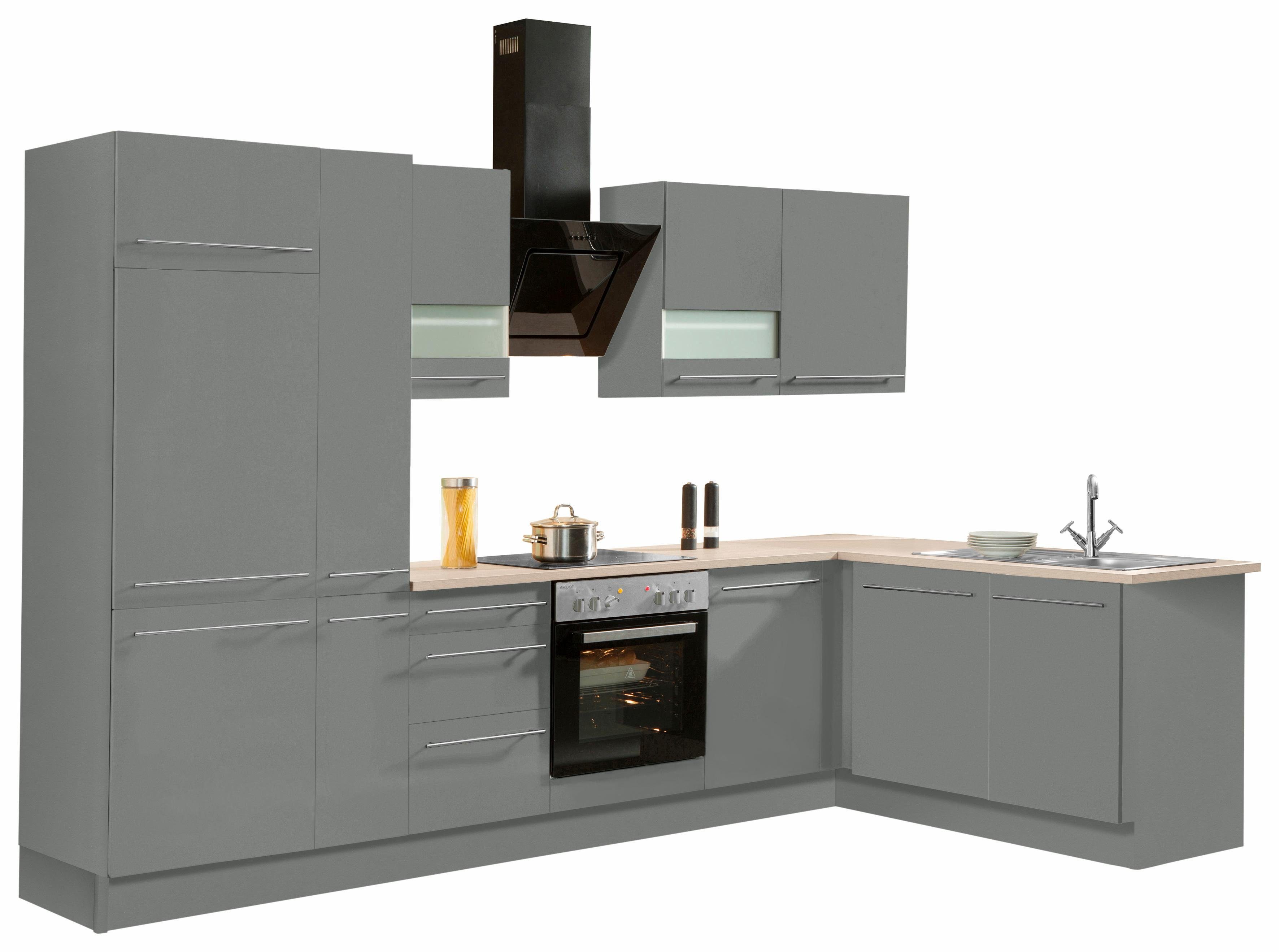 OPTIFIT Winkelküche "Bern", Stellbreite 315x175 cm,wahlweise mit E-Geräten, günstig online kaufen