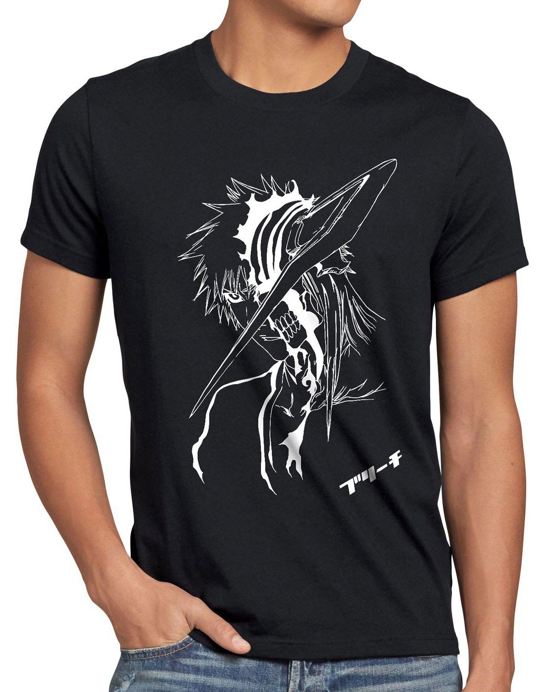 style3 T-Shirt Ichigo Shinigami bleach hollow günstig online kaufen