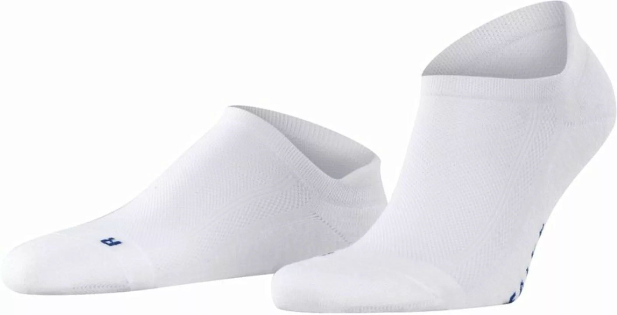 FALKE Cool Kick Trainer Socken Weiß - Größe 44-45 günstig online kaufen
