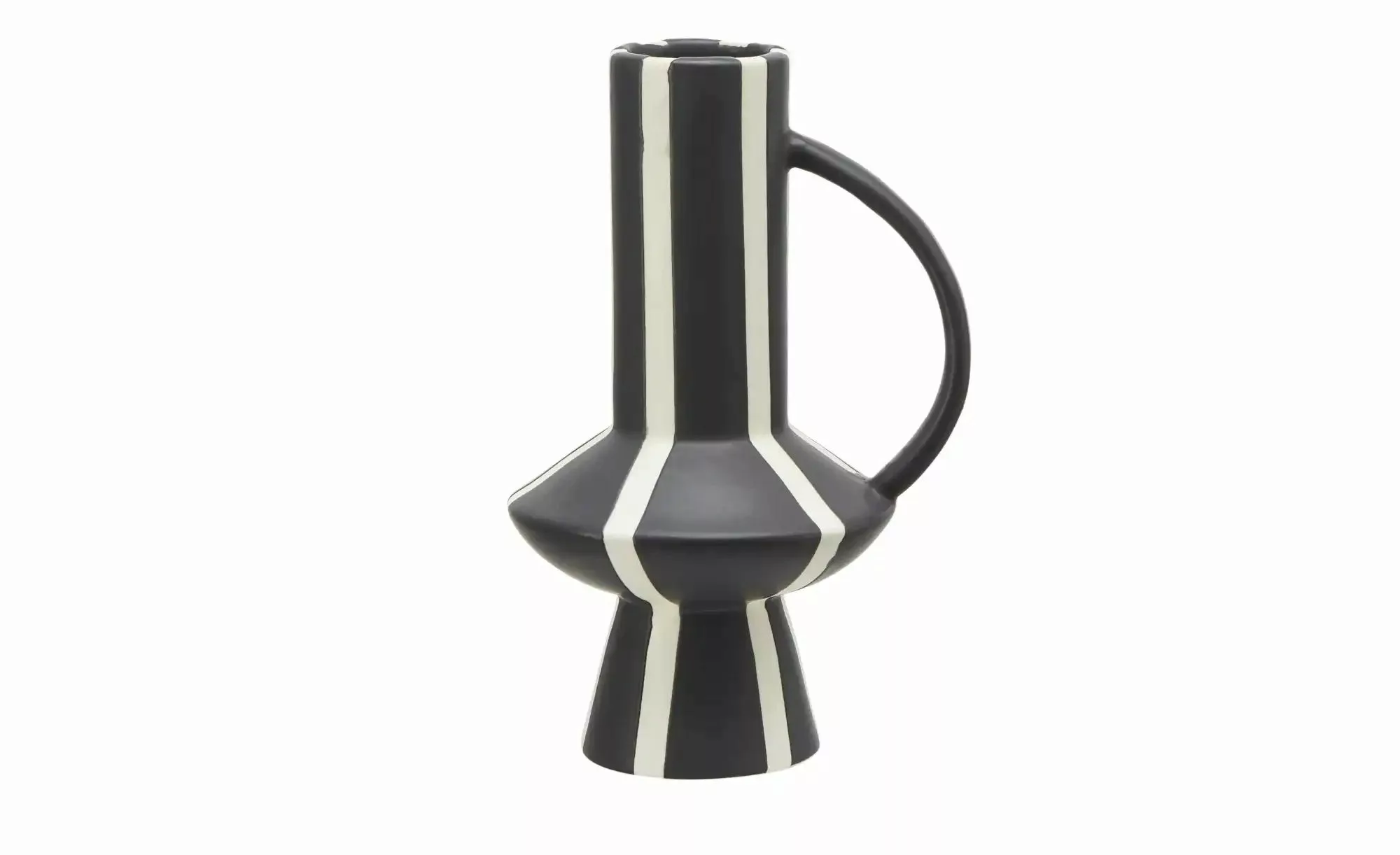 Vase   ¦ schwarz ¦ Porzellan ¦ Maße (cm): B: 10,9 H: 19,6 Accessoires > Vas günstig online kaufen