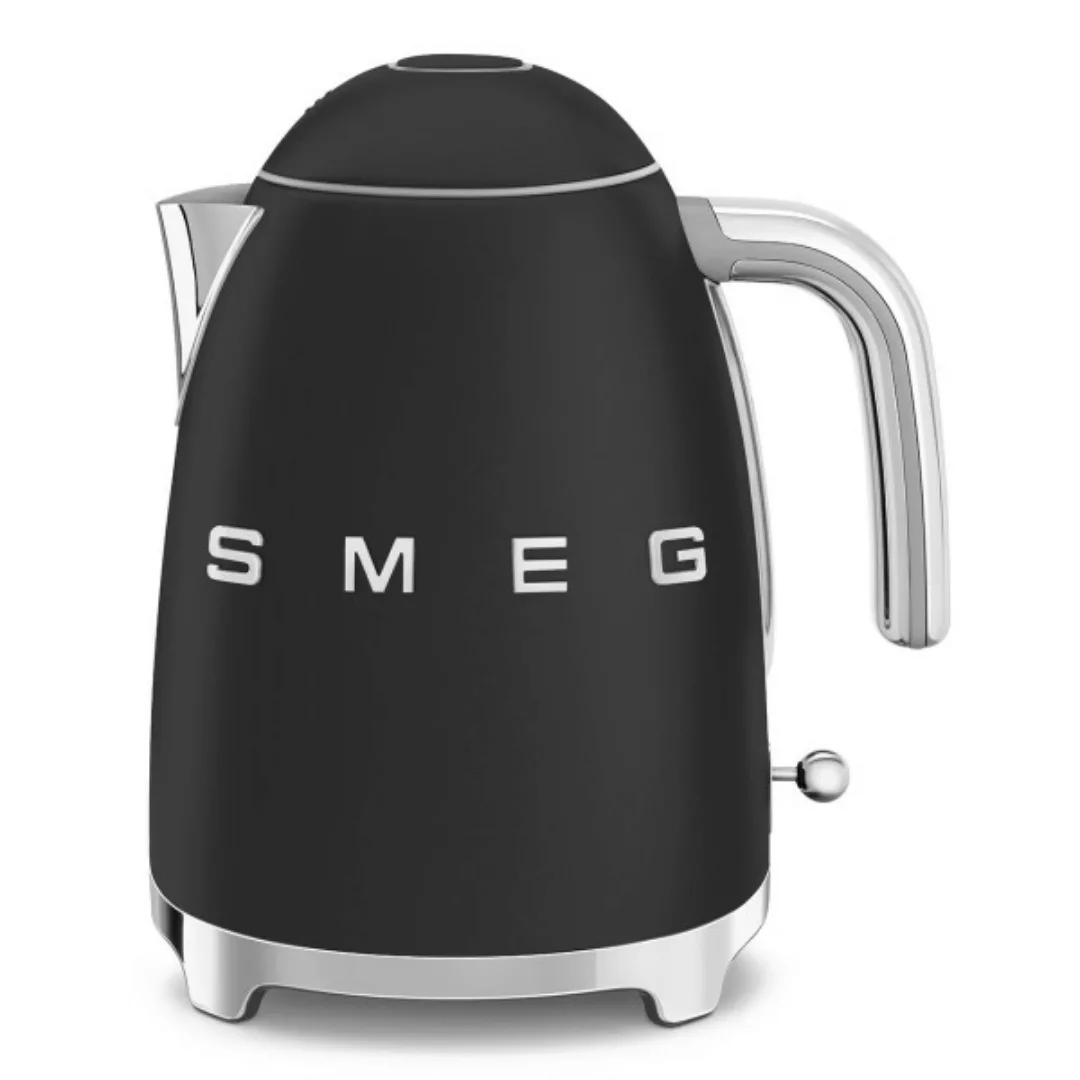 Smeg - KLF03 Wasserkocher matt 1,7L - schwarz/matt/BxHxT 22,3x24,8x17,1cm/i günstig online kaufen