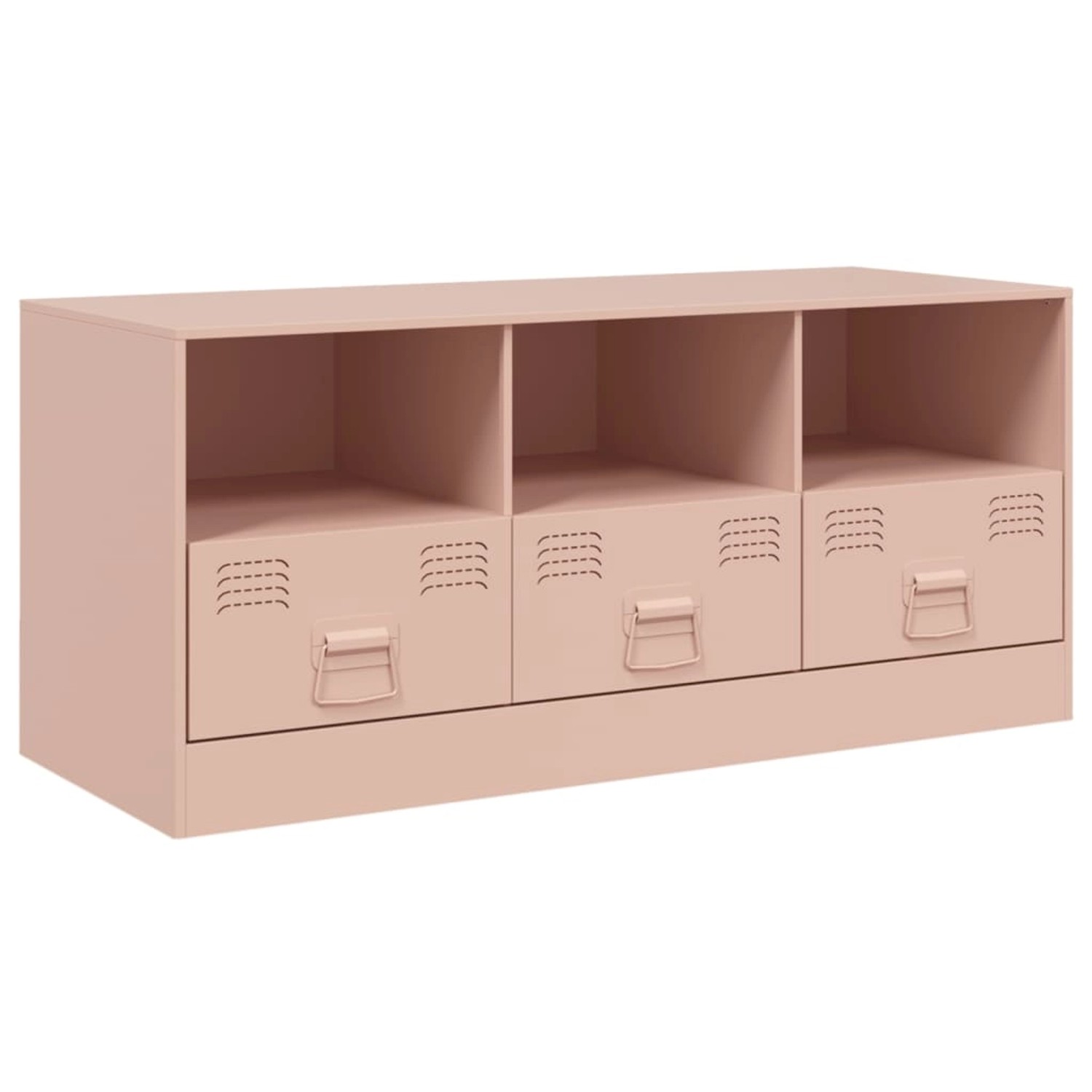 vidaXL TV-Schrank TV-Schrank Rosa 99x39x44 cm Stahl (1-St) günstig online kaufen