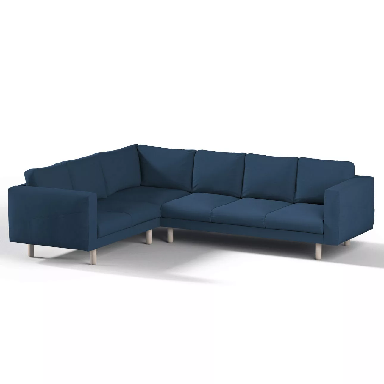 Bezug für Norsborg 5-Sitzer Ecksofa, marinenblau , Norsborg 5-Sitzer Ecksof günstig online kaufen