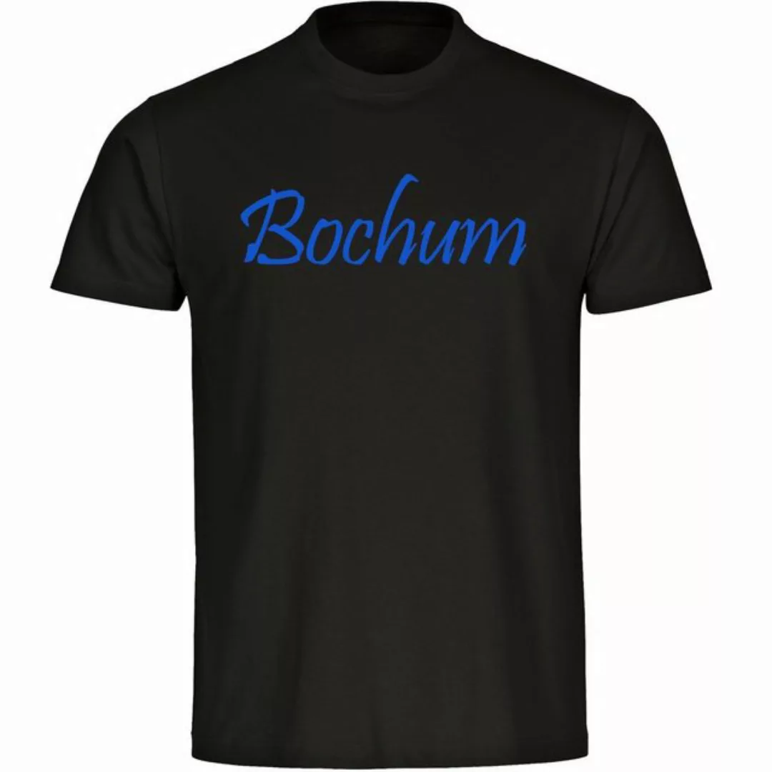 multifanshop T-Shirt Herren Bochum - Schriftzug - Männer günstig online kaufen