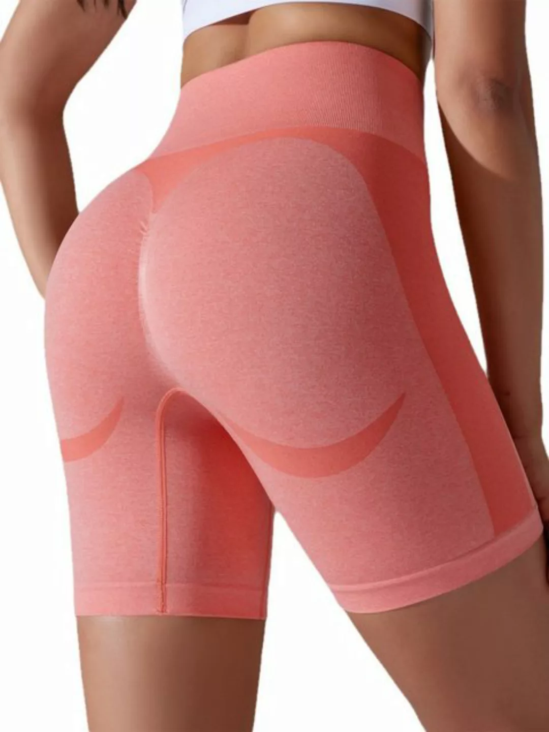 FIDDY Yogashorts Nahtlos gestrickte, enge, atmungsaktive Yoga-Shorts günstig online kaufen