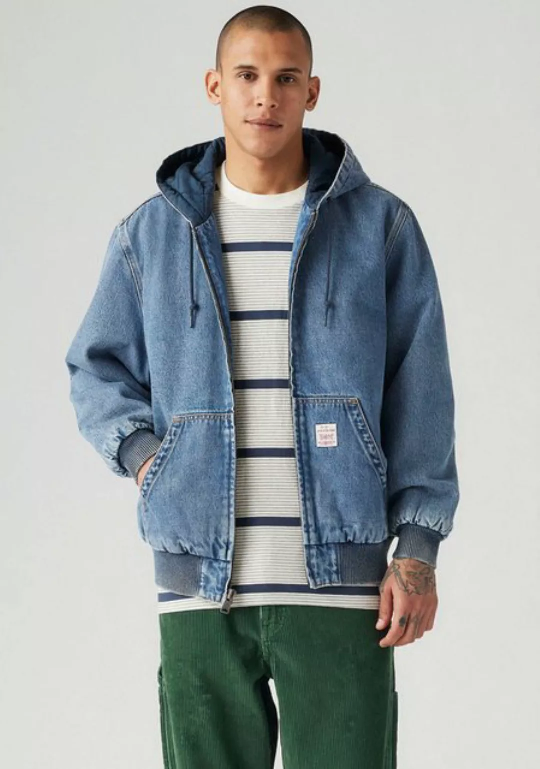 Levi's® Jeansjacke mit Kapuze günstig online kaufen