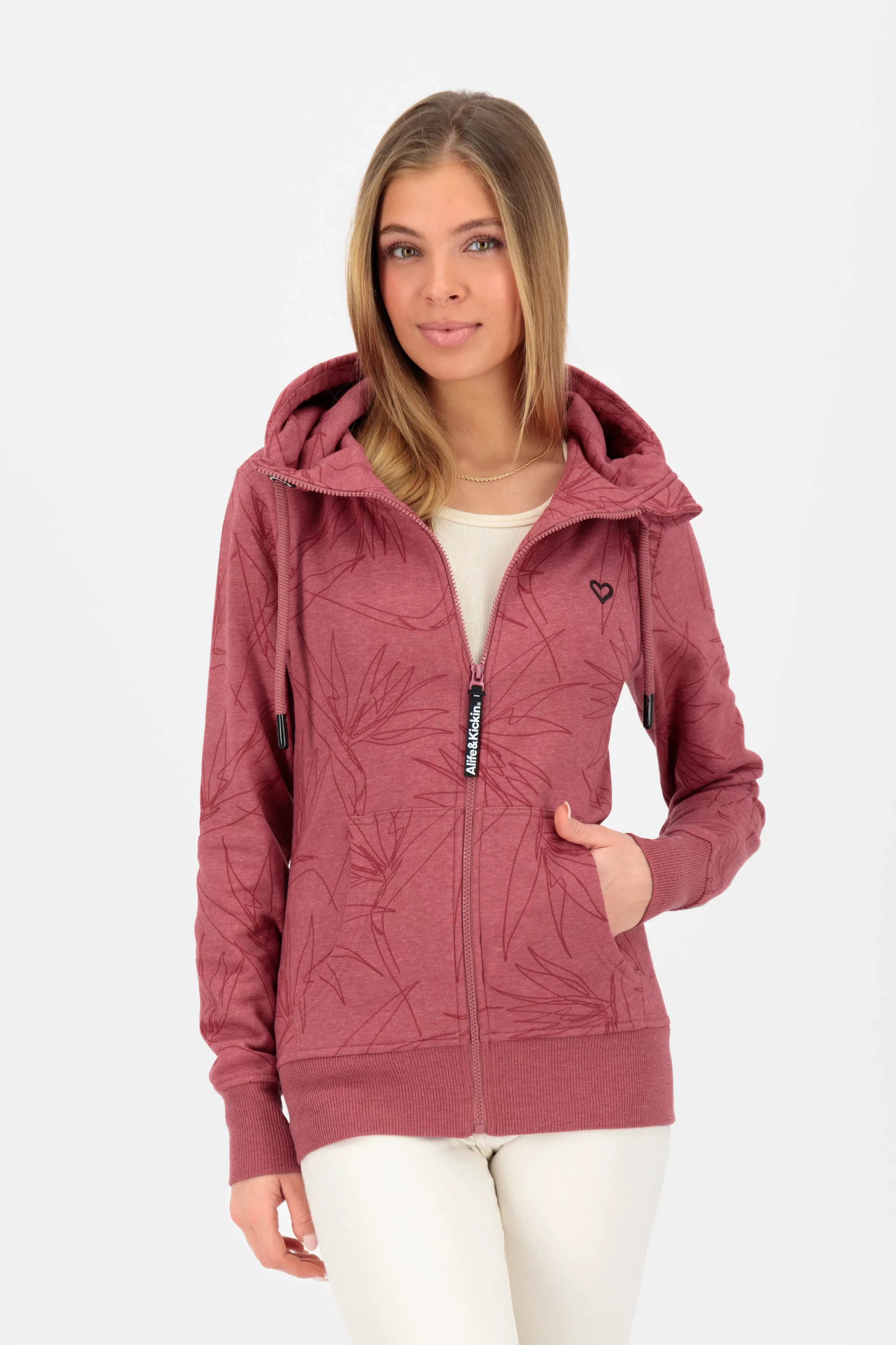 Alife & Kickin Kapuzensweatjacke "Damen YasminAK B" günstig online kaufen