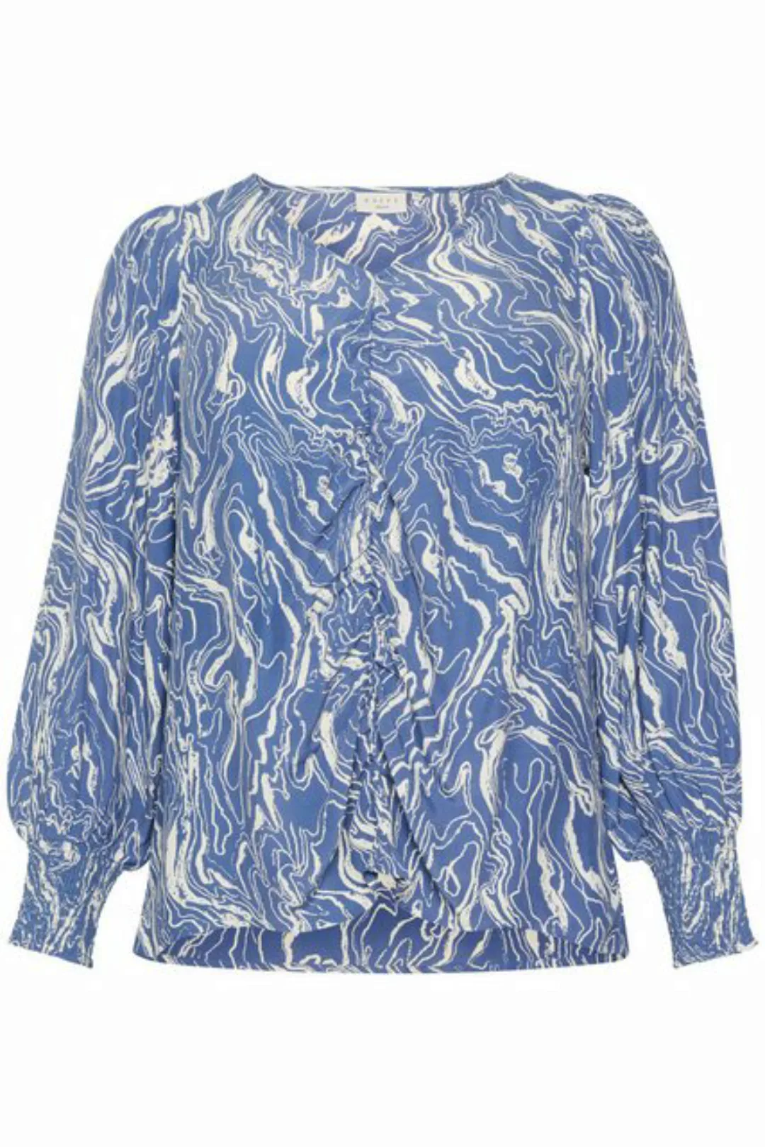 KAFFE Curve Langarmbluse Langarm-Bluse KCalona Große Größen günstig online kaufen