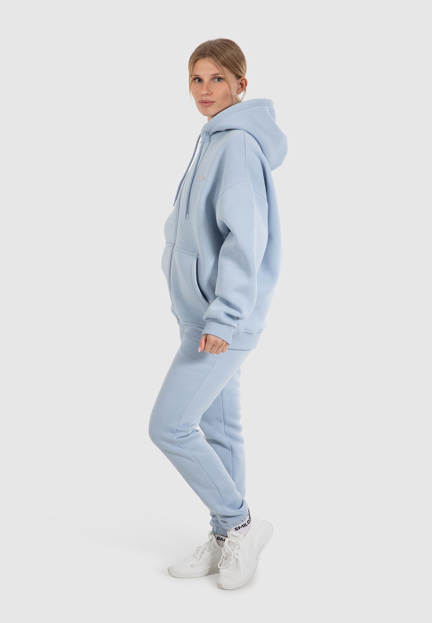 Smilodox Kapuzensweatjacke Eda, Oversize Kapuzenpullover mit günstig online kaufen