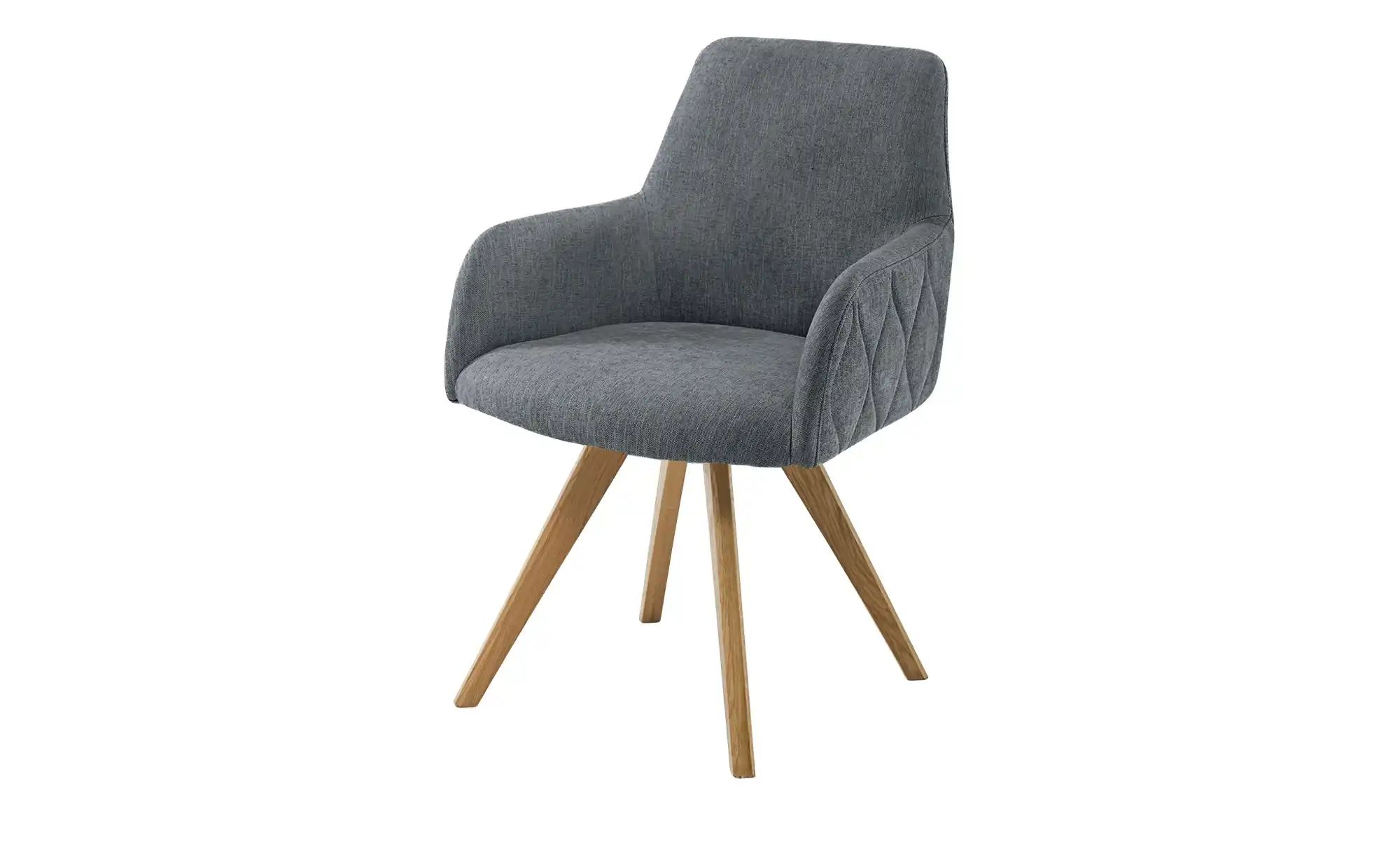Woodford Esszimmerstuhl  Damask ¦ grau ¦ Maße (cm): B: 61 H: 88 T: 66.5 Stü günstig online kaufen