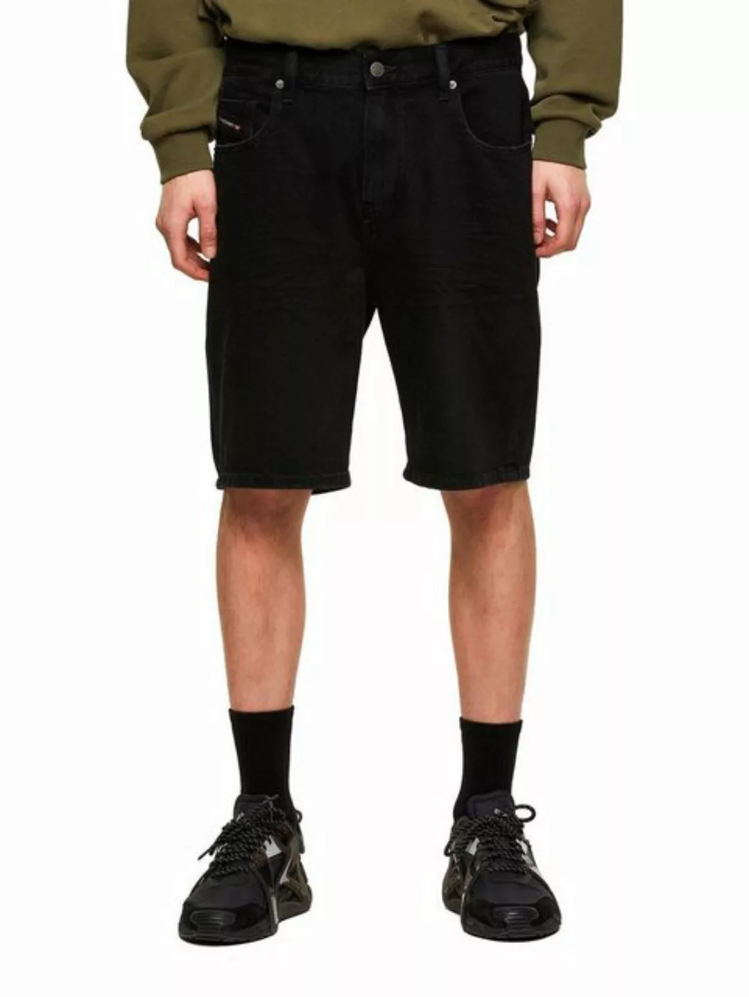 Diesel Jeansshorts Kurze Hose Regular Fit - D-Strukt-Short 0HBAG günstig online kaufen