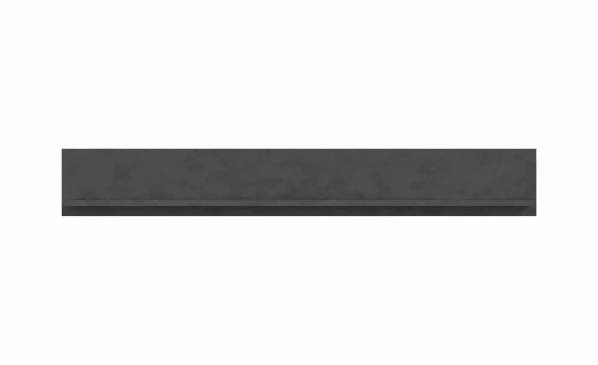 Wandboard  Bardenas ¦ schwarz ¦ Maße (cm): B: 140 H: 20 Regale > Wandboards günstig online kaufen