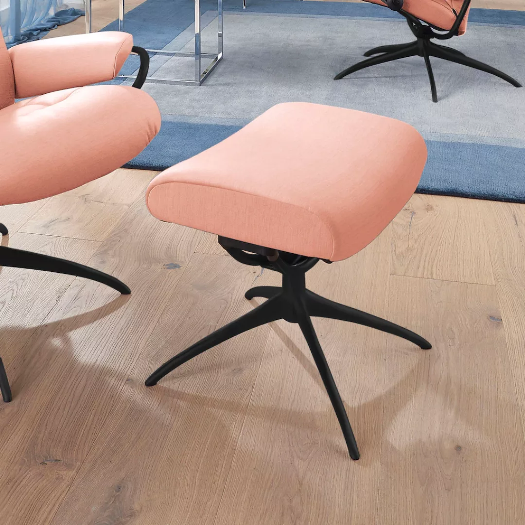 Stressless Fußhocker "London", mit Star Base, Gestell Schwarz günstig online kaufen