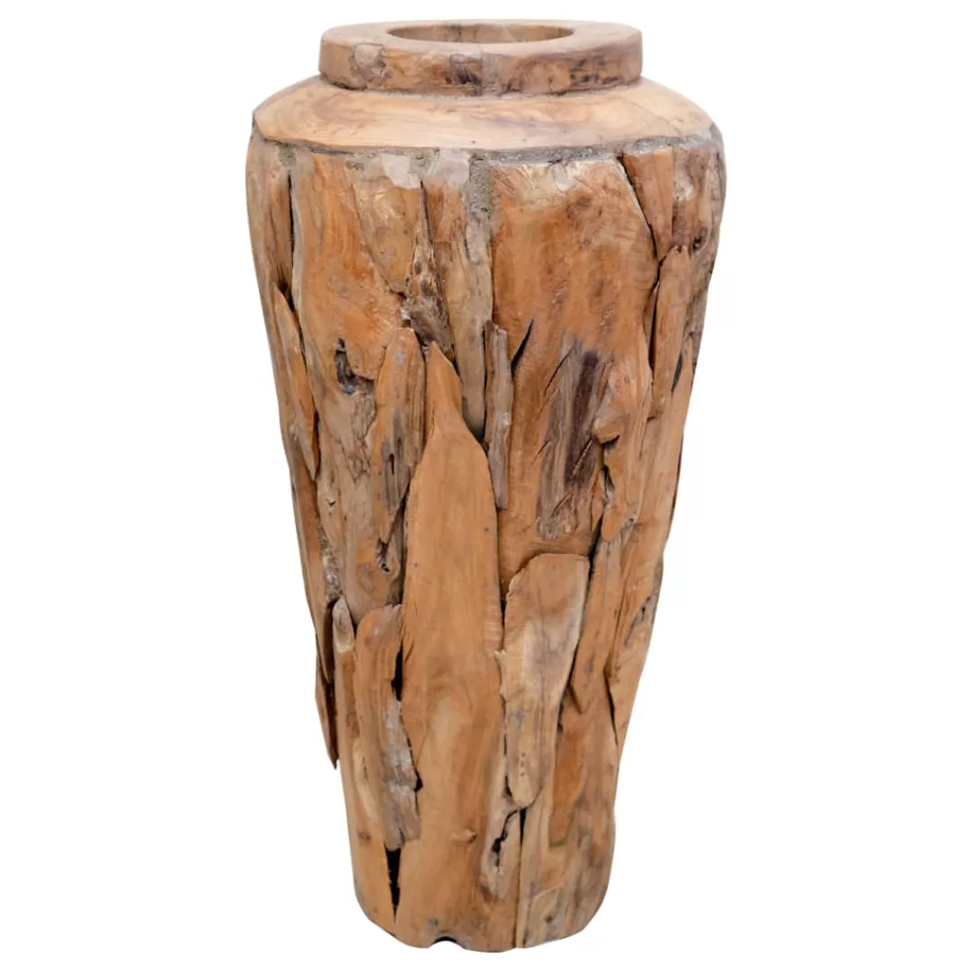 Deko-vase 40 X 60 Cm Massivholz Teak günstig online kaufen